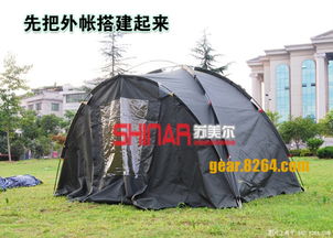 战场之盾 美式野战双层帐篷的军工品质与耐用解析